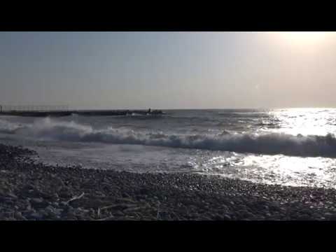 Hakusan Tedorigawa Geopark Scenery: Mikawa Seaside | 白山手取川ジオパーク景色：美川海岸