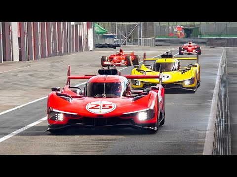 Ferrari F1 Clienti & 499P Modificata Shakedown - 2024 Finali Mondiali Imola