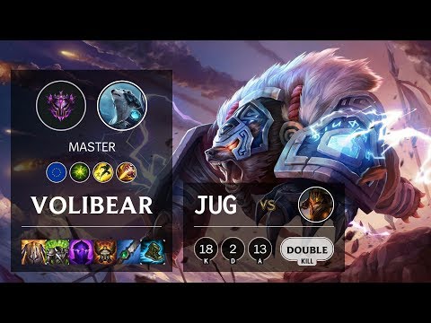 Volibear Jungle vs Jarvan IV - EUW Master Patch 10.3