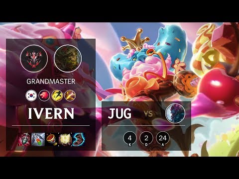 Ivern Jungle vs Trundle - KR Grandmaster Patch 10.12