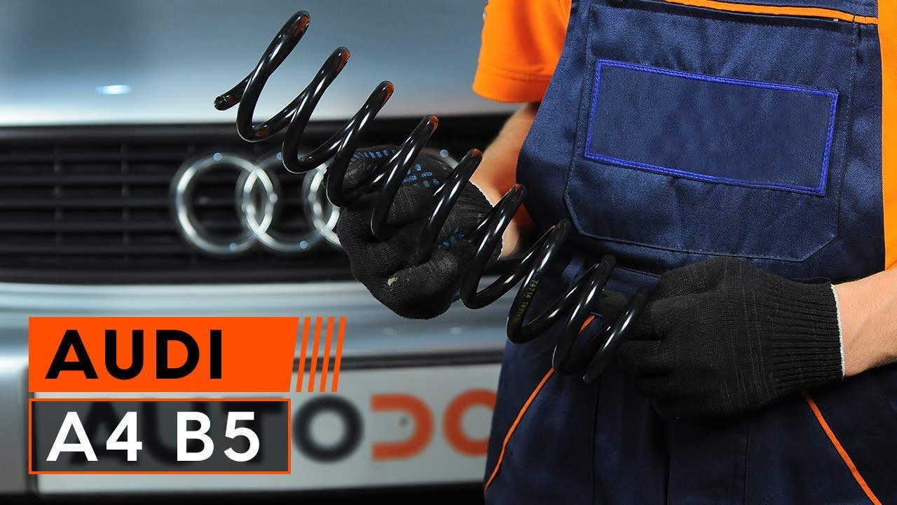 Hoe spiraalveer achteraan vervangen bij een Audi A4 B5 Avant – vervangingshandleiding