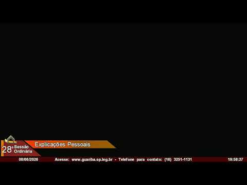 28ª Sessão Ordinária da 2ª Sessão Legislativa da 19ª Legislatura