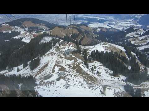 Luftseilbahn Plan-Francey - Moléson Talfahrt