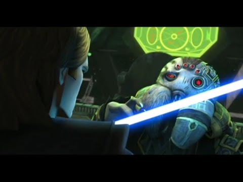Star Wars The Clone Wars Anakin Interrogates Admiral Trench Season 7 Episode 4