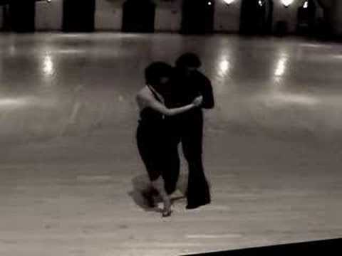  Murat Erdemsel  and  Michelle Erdemsel  are  dancing  to  the  tango  "  Tres Esquinas  "