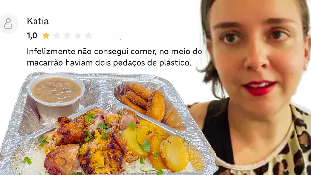 CLIENTE ENCONTROU PLÁSTICO NA MINHA COMIDA 😨 - MEU DIA VENDENDO MARMITEX NO IFOOD