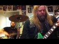 Cancer Bats - "Satellites" live at Kops Records (03-10-15)