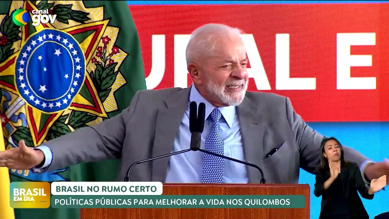 Brasil no Rumo Certo destaca políticas para melhorar a vida nos quilombos
