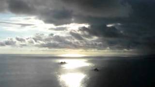 preview picture of video 'Закат над Тихим океаном'