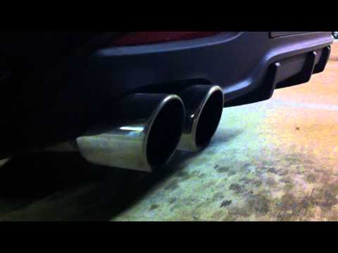 2011 Hyundai Sonata 2.0T Exhaust - Borla Cat-Back (INSIDE OF CAR)