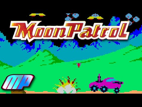 Moon Patrol (Arcade) Playthrough Longplay Retro game