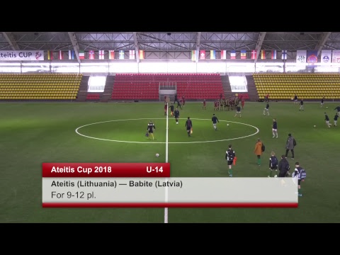 Ateitis (Lithuania) — Babite (Latvia), for 9-12 pl.