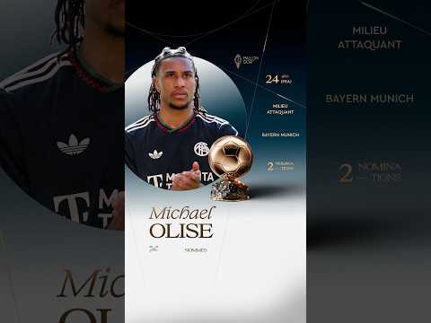 Nommé pour le Ballon d'Or masculin 2026 : Michael Olise #ballondor #bayernmunich