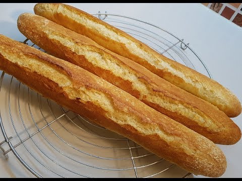 الباكيط الفرنسي او الكومير بكل سهولة واحترافية كيف المخابز❤❤  baguette maison