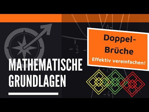 Doppelbrüche | Wie vereinfache ich sie am besten? (Beispiele) | LernKompass - Mathe einfach erklärt