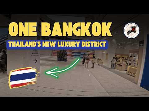 Exploring Bangkok’s NEW Mega Mall 🏙️ | One Bangkok Tour 2025