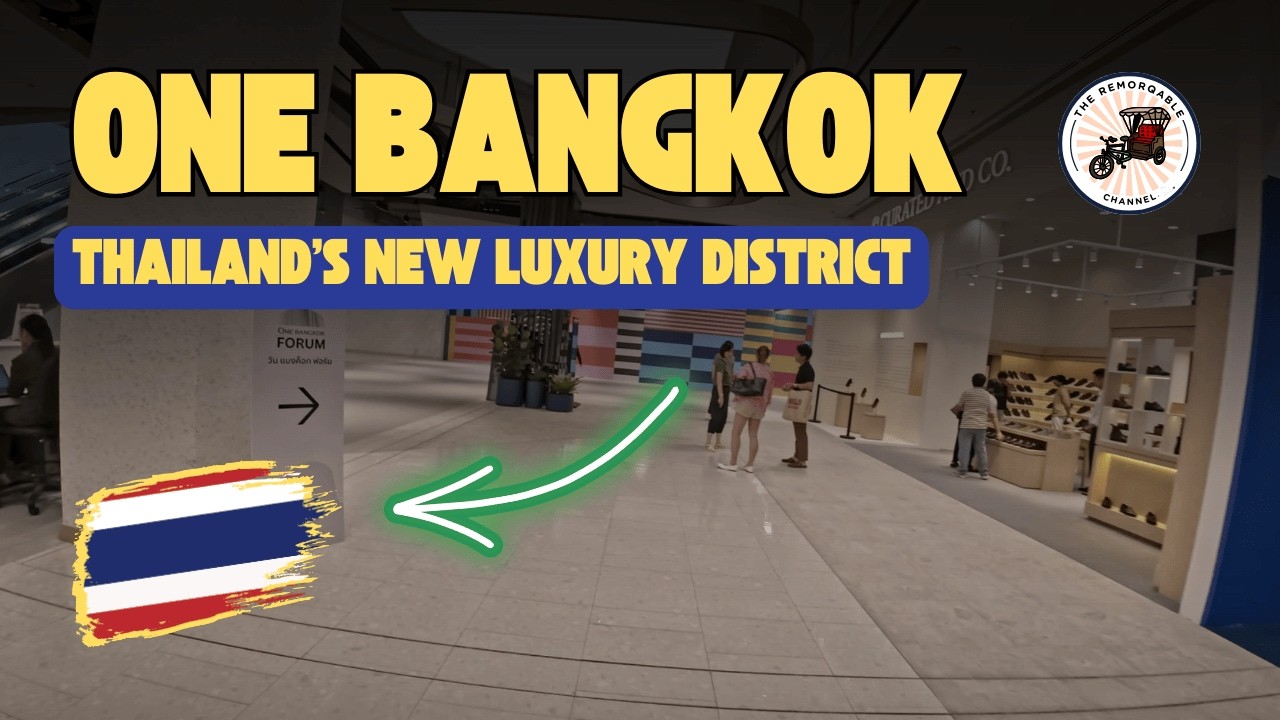 Exploring Bangkok’s NEW Mega Mall 🏙️ | One Bangkok Tour 2025