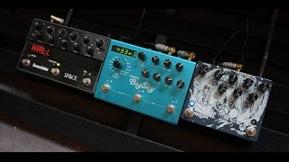 Video thumbnail for REVERB HALL AMBIENT SHOOTOUT with Eventide Space Strymon BigSky Walrus Audio Descent by Dennis Kayzer