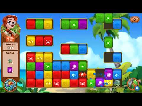 Lost Island: Blast Adventure - Level 596 (No Boosters) HD