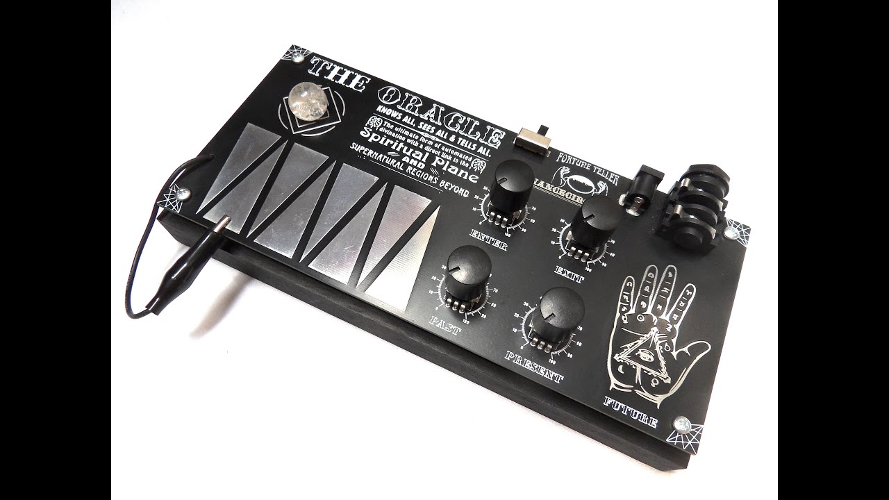 RC CIRCUIT BENT 'THE ORACLE' DARK AMBIENCE HORROR SOUND GENERATOR ECHO SYNTH