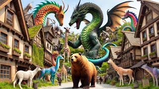 Wild Animals Game | Snake Alien Simulator Games | Animals Game | Giraffe Games