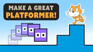 Platformer Game in Scratch || Scratch Tutorial for beginner|| Scratch Gaming