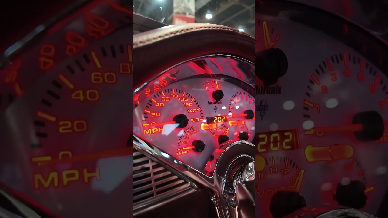 Intellitronix '55-’56 Bel Air Analogue Instrument Panel