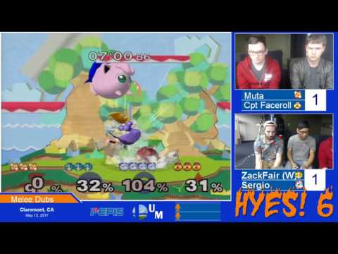 HYES! 6 Doubles GF - Muta & Captain Faceroll (Red) vs Zack Fair & Sergio (Blue)