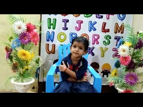 T.Deekshitha | Fruits in Hindi | Rise Play School | Jagannaickpur, Kakinada.