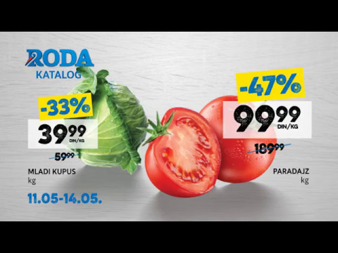Novi RODA katalog 11. - 17.05.2017.