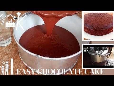 Tumia MAJI Kupika KEKI ya CHOCOLATE Kwa JIKO la MKAA | Jinsi ya Kupika KEKI ya CHOCOLATE Kwenye MKAA