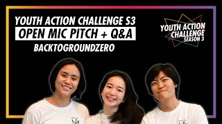 Youth Action Challenge S3E41: Pitch/Q&A; backtogroundzero