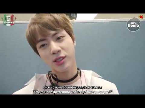[SUB ITA] 170505 BANGTAN BOMB - Jin's chatter time @ M countdown comeback stage of 'Spring Day'