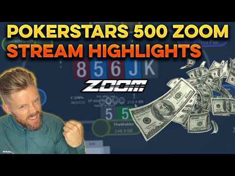 MONEY FLYING ACROSS The Pokerstars 500 Zoom Tables - Poker Ambition Stream Highlights