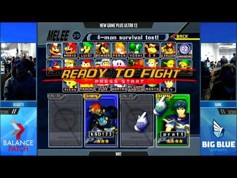 NGPU 16 SSBM - Bugatti (Ganon, Falcon) vs. Bank (Marth) - Melee WR2