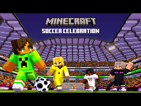 Skycaptin5 - Minecraft Soccer Celebration Gameplay Review [Walkthrough]