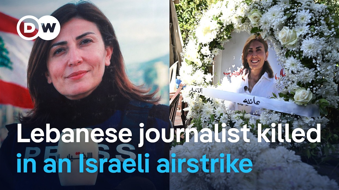 Killing of senior Lebanese journalist raises concerns over press safety in conflict zones | DW News