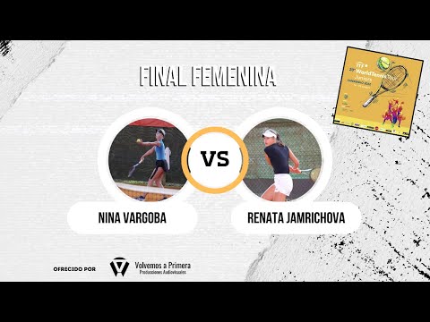 Final Femenina - 20º ITF World Tennis Tour Juniors Sanxenxo (Renata Jamrichova VS Nina Vargova)