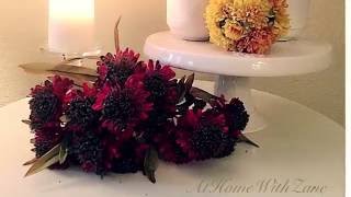 🍂🌼 Fall Flowers - Decor Flower Balls -DIY