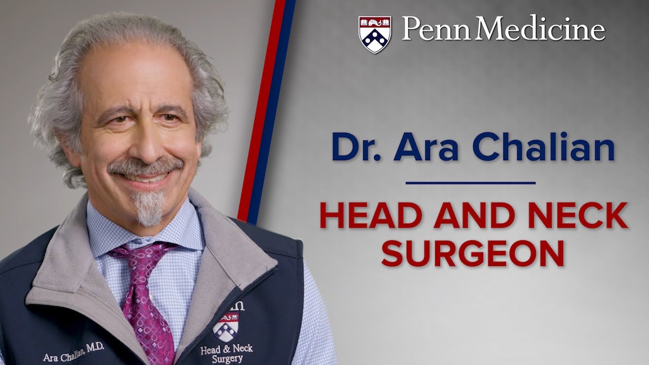 Watch video featuring Ara A. Chalian, MD on YouTube