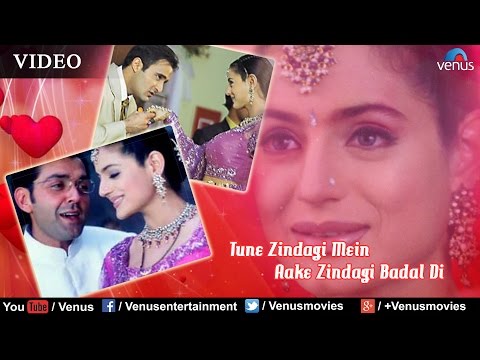 Tune Zindagi Mein Aake Full Video Song | Humraaz | Bobby Deol, Amisha Patel | Udit Narayan