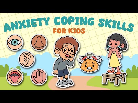 Anxiety Relief Exercises | 10 Anxiety Coping Skills for Kids | 5-minute Techniques to Calm Down