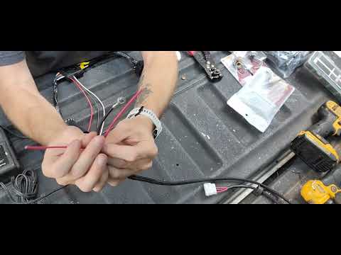 Leer Camper Shell - Connecting brake and 12 volt lighting