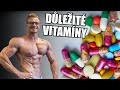 VITAMÍNY A MINERÁLY NA SVALOVÝ RŮST A ZDRAVÉ TĚLO