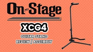 Video thumbnail for Onstage XCG4 Guitar Stand Assembly and Review | The BEST Budget Guitar Stand? (ONLY $13) by NetTek