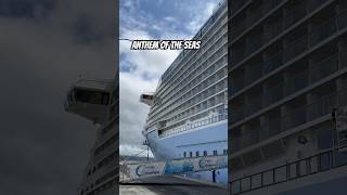 Royal Caribbean Anthem of the Seas Docked in La Coruna #shorts #anthemoftheseas #royalcaribbean