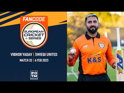 POTM: V.Yadav - GZZ vs SWU | Highlights | FanCode ECS Malta | Malta 2023 | ECS23.032