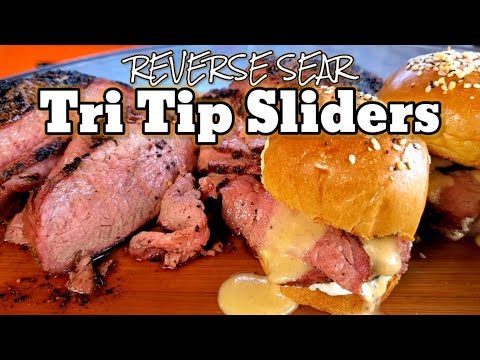 Tri Tip Sliders | Reverse Sear Tri-Tip Recipe | Cheese Sauce Recipe