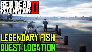 Red Dead Redemption 2 - HOW TO FIND LEGENDARY FISH QUEST