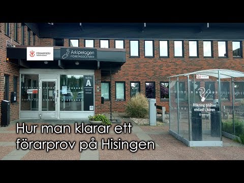 Uppkörning Hisingen Förarprov med tips och Kommentarer